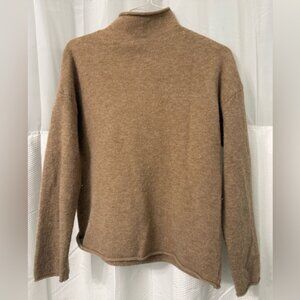 SHEIN Tan Turtleneck Sweater